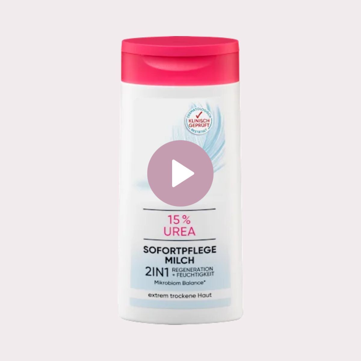Copertina video crema corpo balea urea